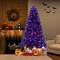 Artificial Christmas Tree with 6 Lighting Modes and Spooky Sounds for Halloween Decoration